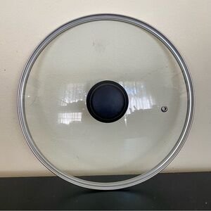 11” Inch Universal Replacement Round Glass Lid For 10 3/4" Pot Pan Knob Handle